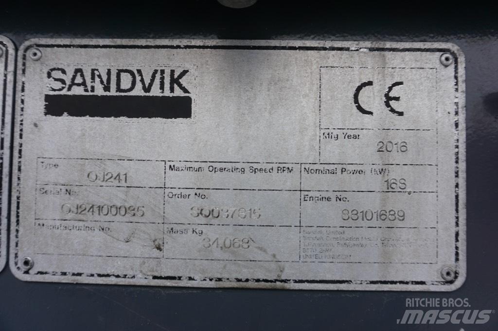 Sandvik QJ 241 Мобільні дробарки