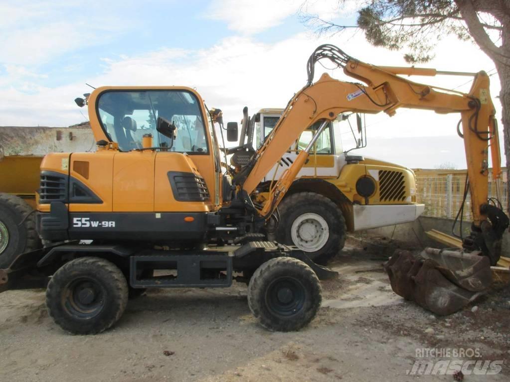 Hyundai R 55W 9A Міні-екскаватори < 7т