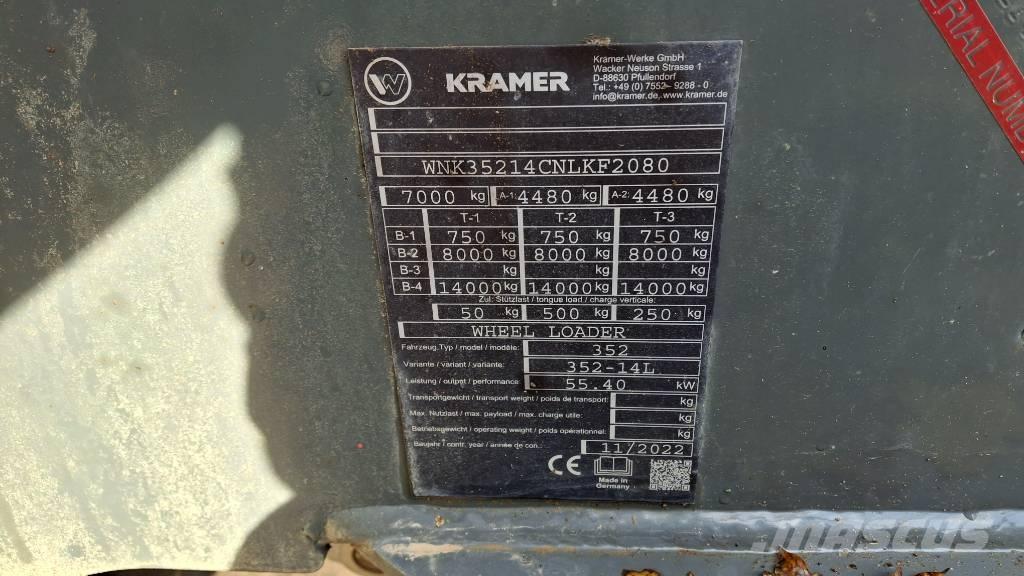Kramer 8115 Фронтальні навантажувачі