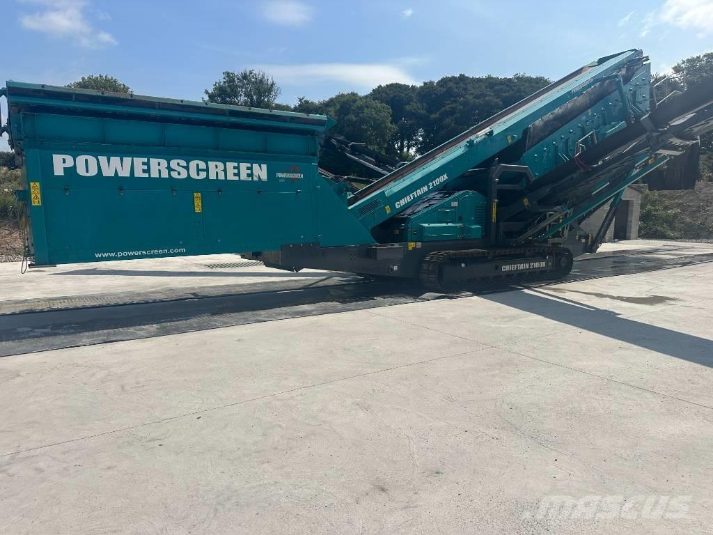PowerScreen 2100X Мобільні грохоти