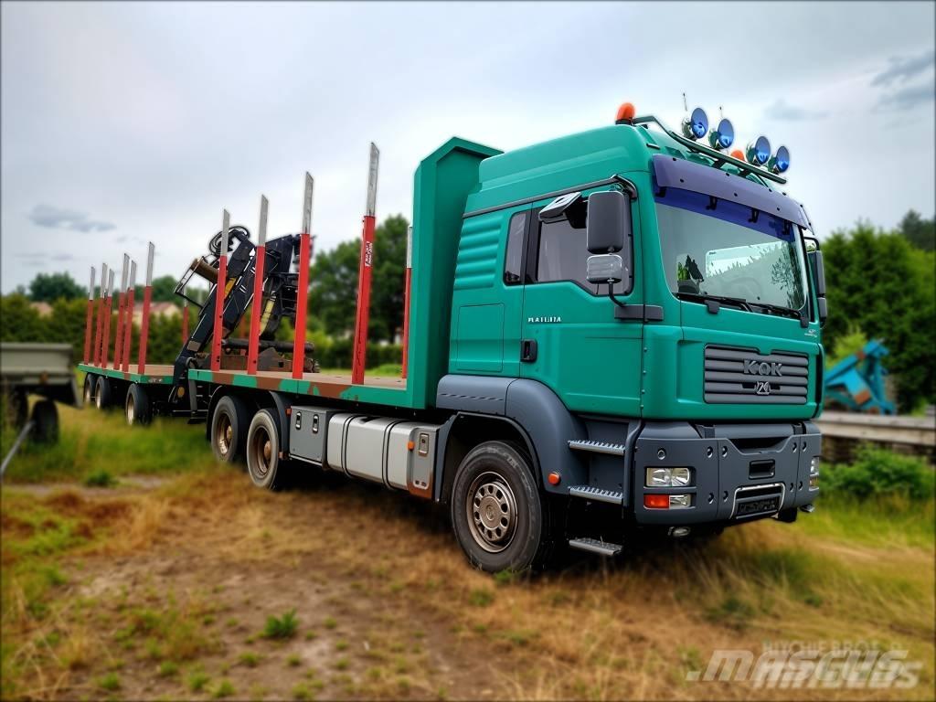 MAN TGA 33.430 Лісовози