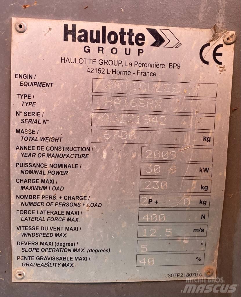 Haulotte HA 16 SPX Колінчаті підйомники