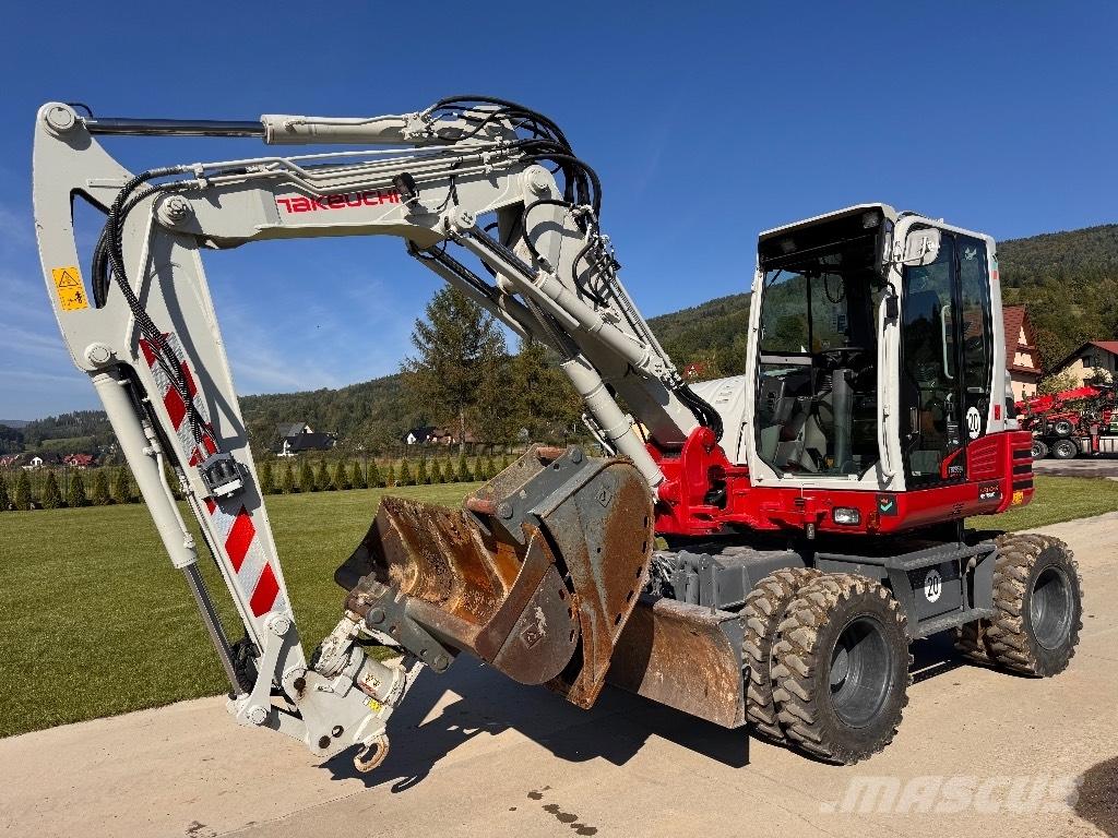 Takeuchi TB 295 W Колісні екскаватори