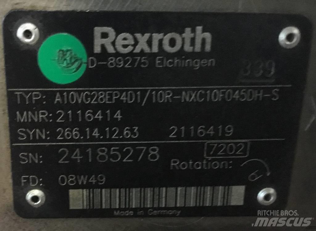 Rexroth A10VG28R Гідравліка
