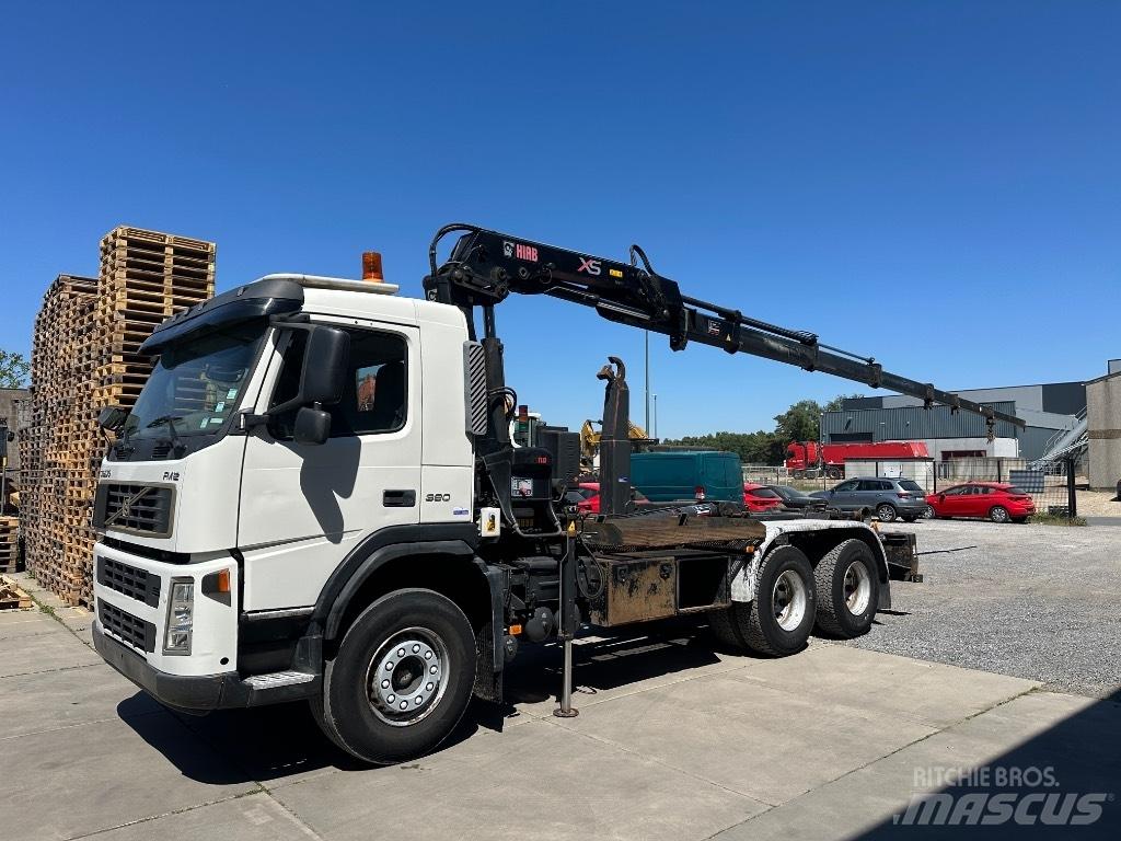 Volvo FM 12 380 Вантажівки з гаковим підйомом