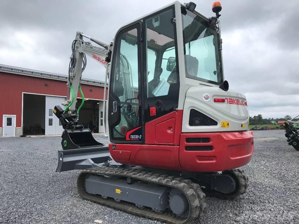 Takeuchi TB235-2 Міні-екскаватори < 7т