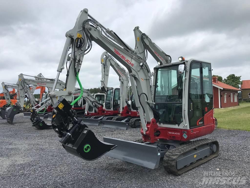 Takeuchi TB235-2 Міні-екскаватори < 7т