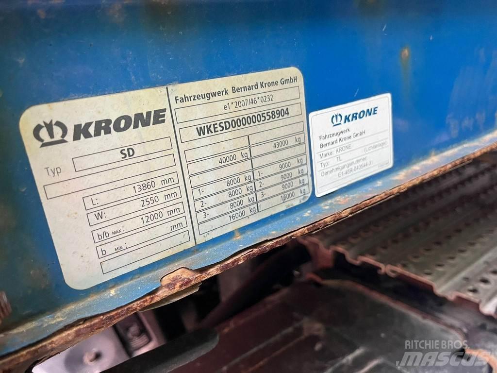 Krone SD Тентовані напівпричепи