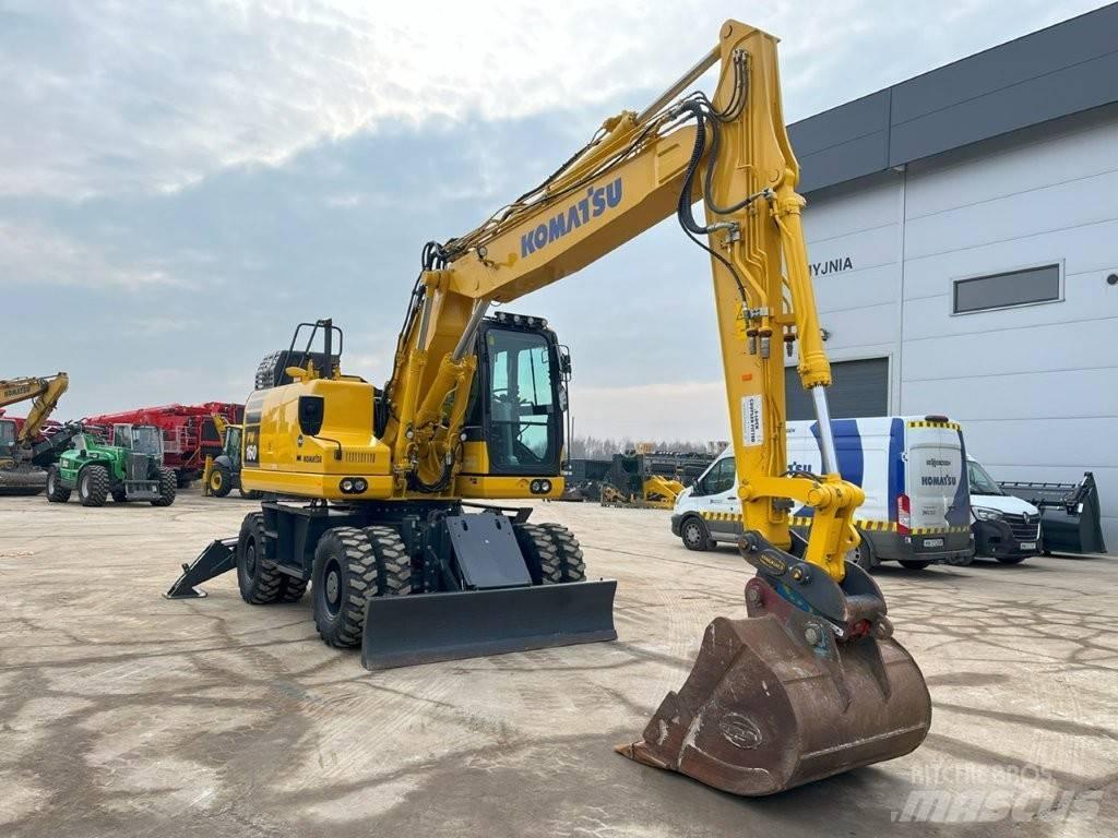 Komatsu PW160-11 Колісні екскаватори