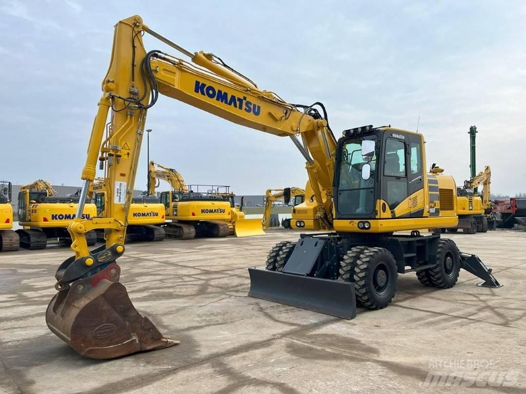 Komatsu PW160-11 Колісні екскаватори