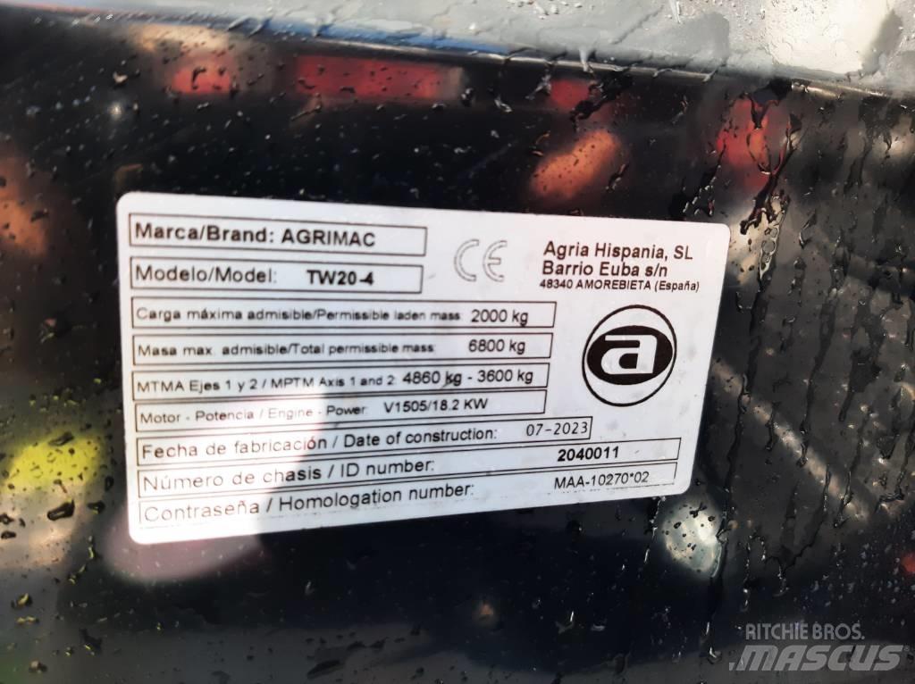 Agrimac TW20-4KL Навантажувачі підвищеної прохідності