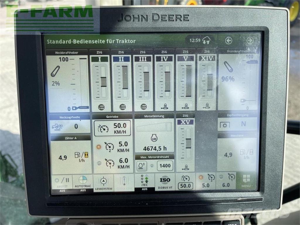 John Deere 6250r Трактори