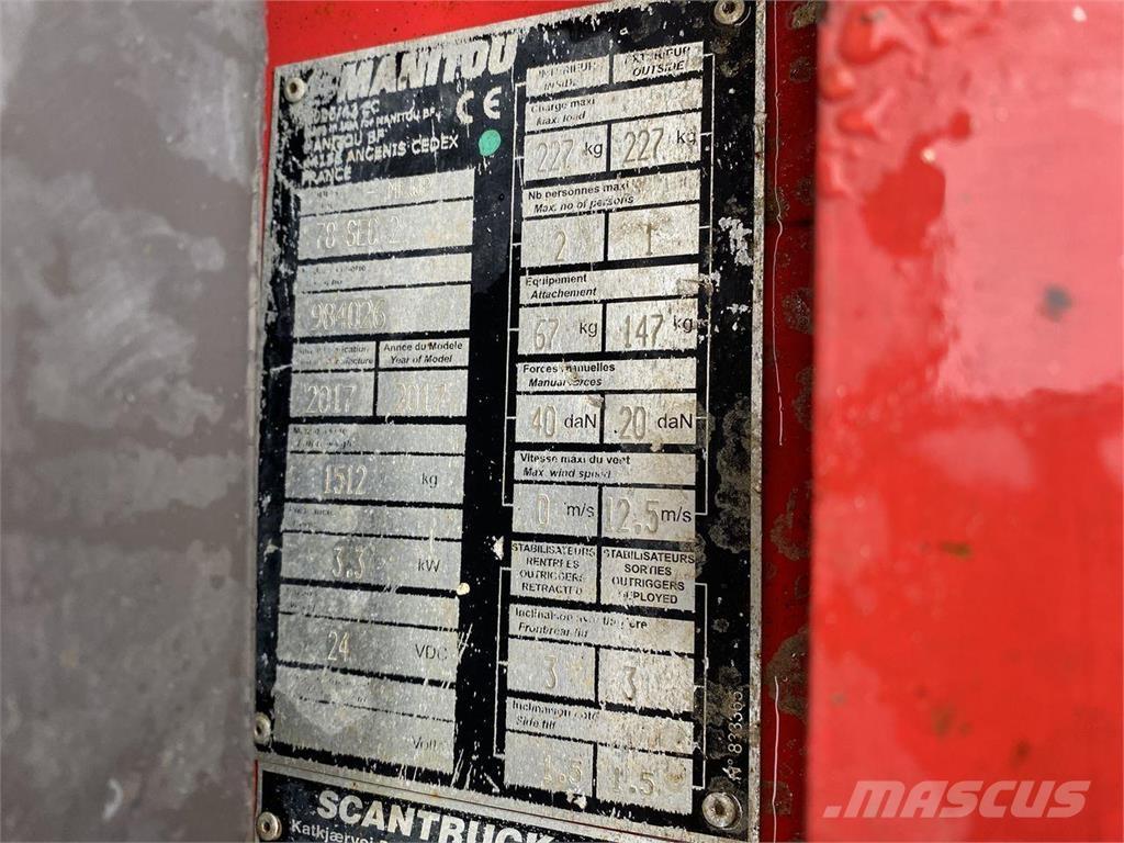 Manitou 78SEC Підйомники-ножиці