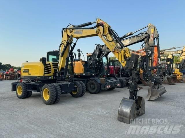 Yanmar B 110 W Колісні екскаватори