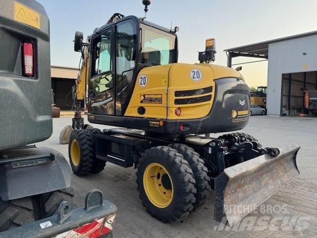 Yanmar B 110 W Колісні екскаватори
