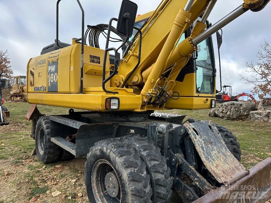 Komatsu PW 160-7E0 Колісні екскаватори