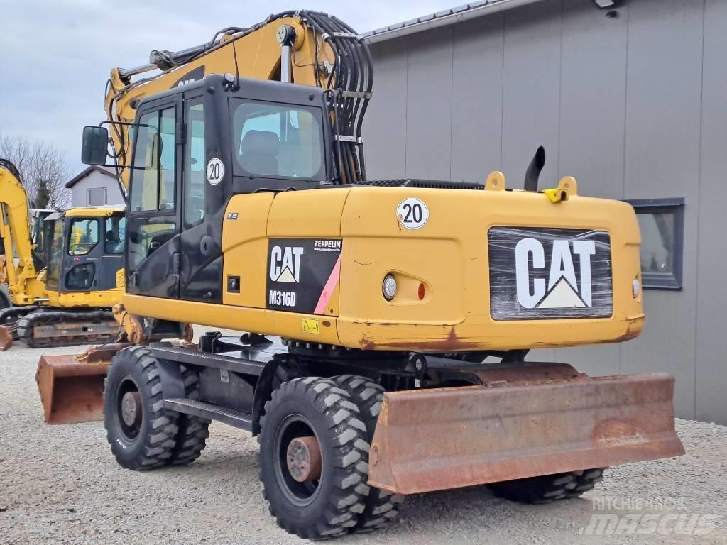 CAT M 316 D Колісні екскаватори