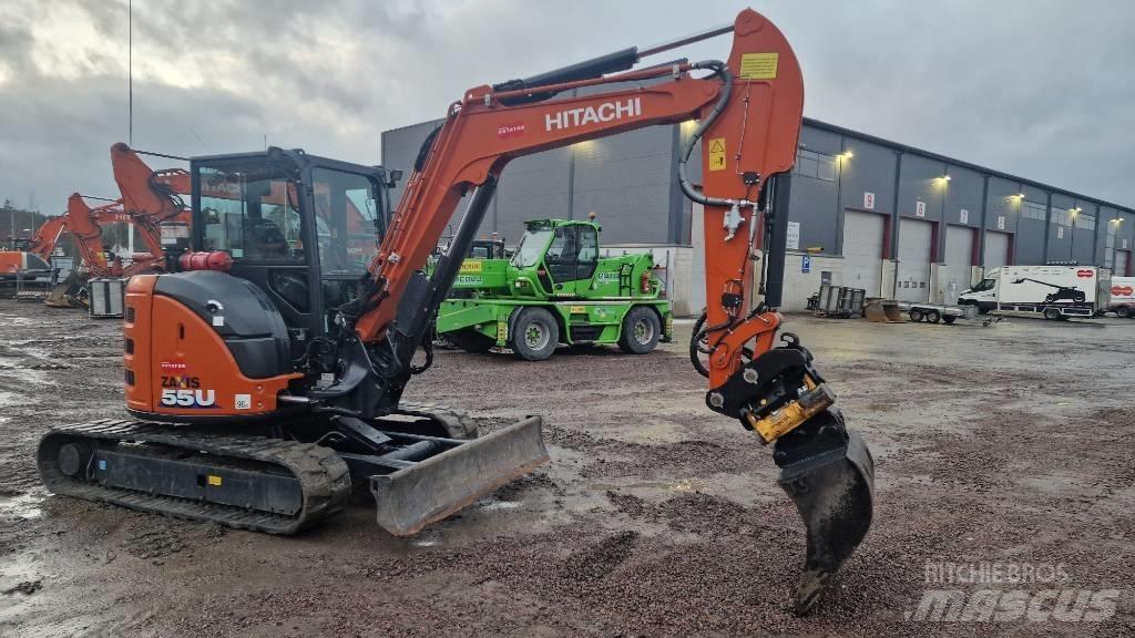 Hitachi ZX55-6CLR Міні-екскаватори < 7т