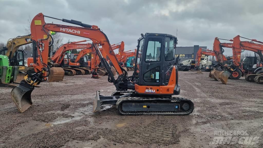 Hitachi ZX55-6CLR Міні-екскаватори < 7т