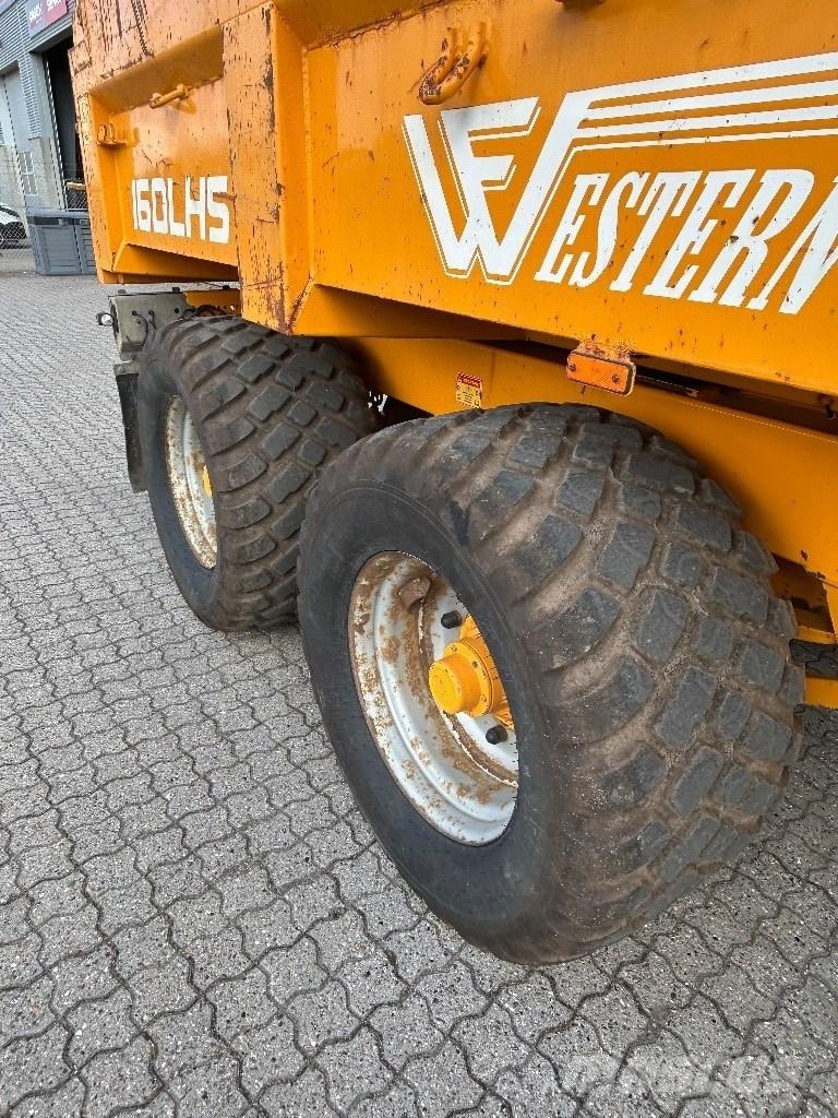 Western 160LHS Самосвальні причепи