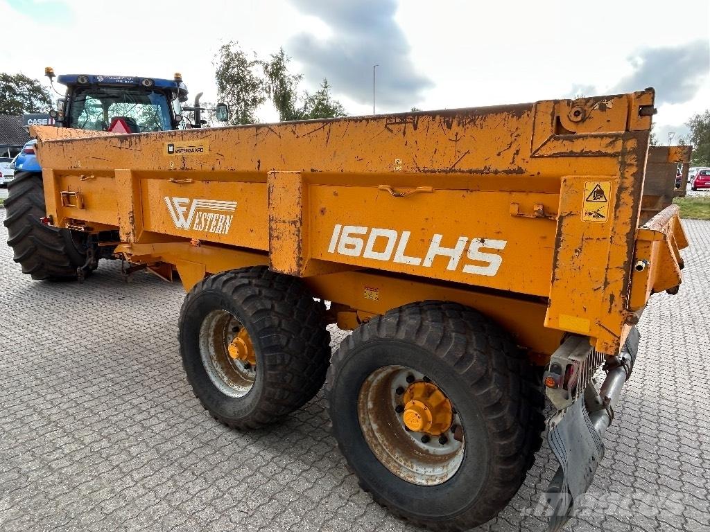 Western 160LHS Самосвальні причепи