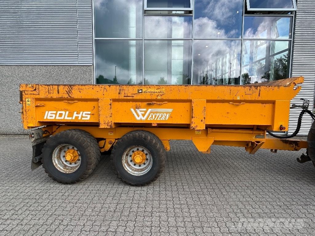 Western 160LHS Самосвальні причепи