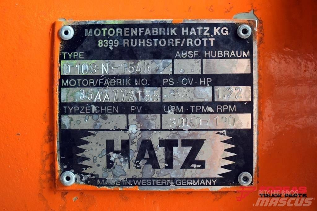 Hatz D 108 N - 154b Бензинові генератори