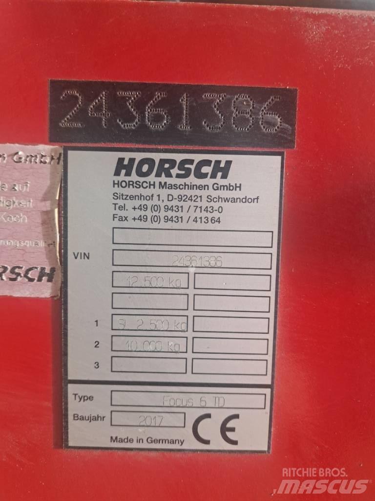 Horsch Focus 6 TD Сівалки