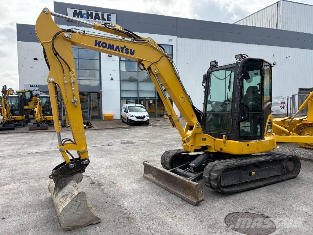 Komatsu PC55MR-5 Міні-екскаватори < 7т