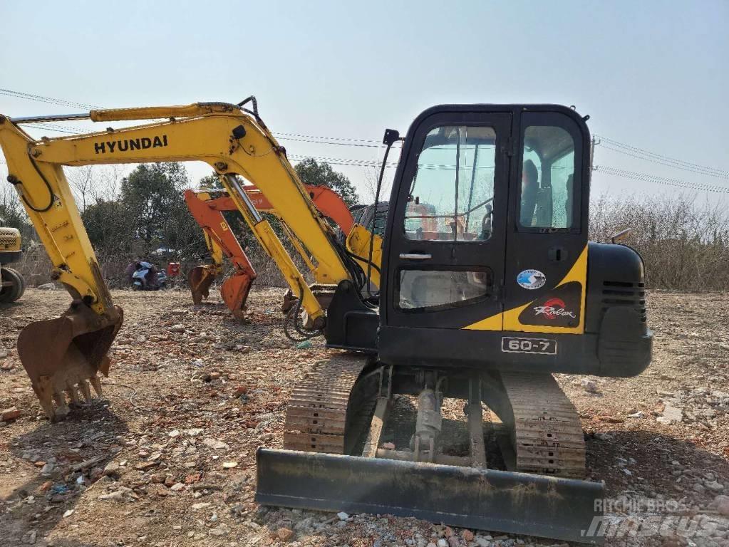Hyundai R60-7 Міні-екскаватори < 7т