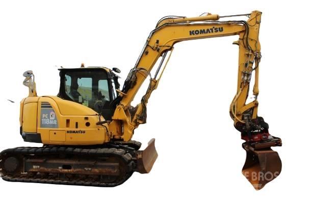 Komatsu PC 118 MR-8 Бони і ковші