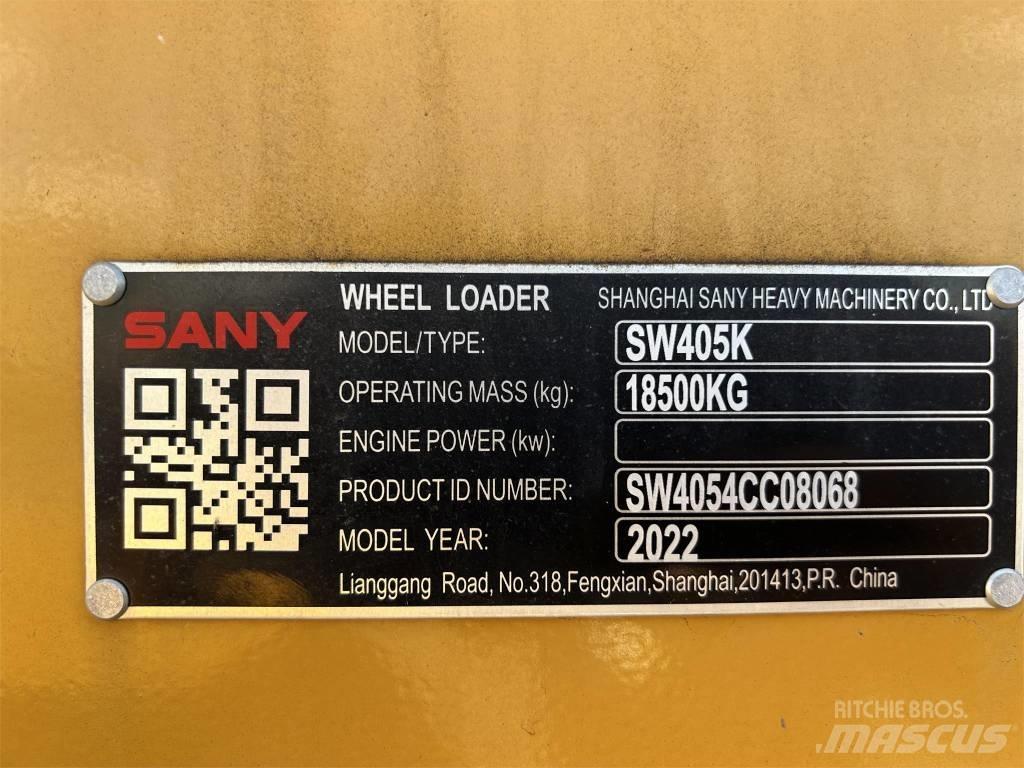 Sany SW405K Фронтальні навантажувачі