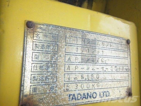 TADANO AP-92TG Колінчаті підйомники