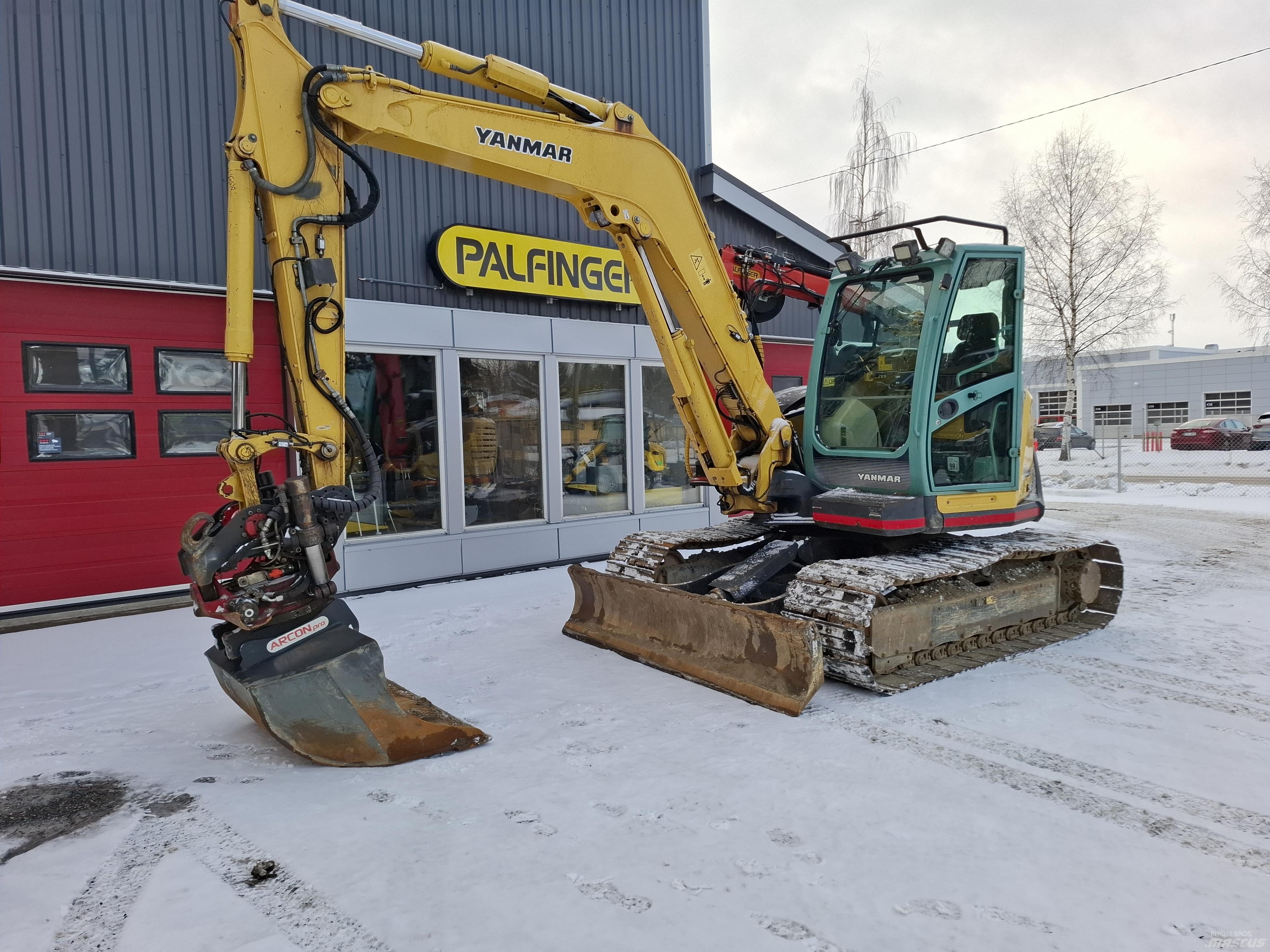 Yanmar SV100-1A Середні екскаватори 7т. - 12т.