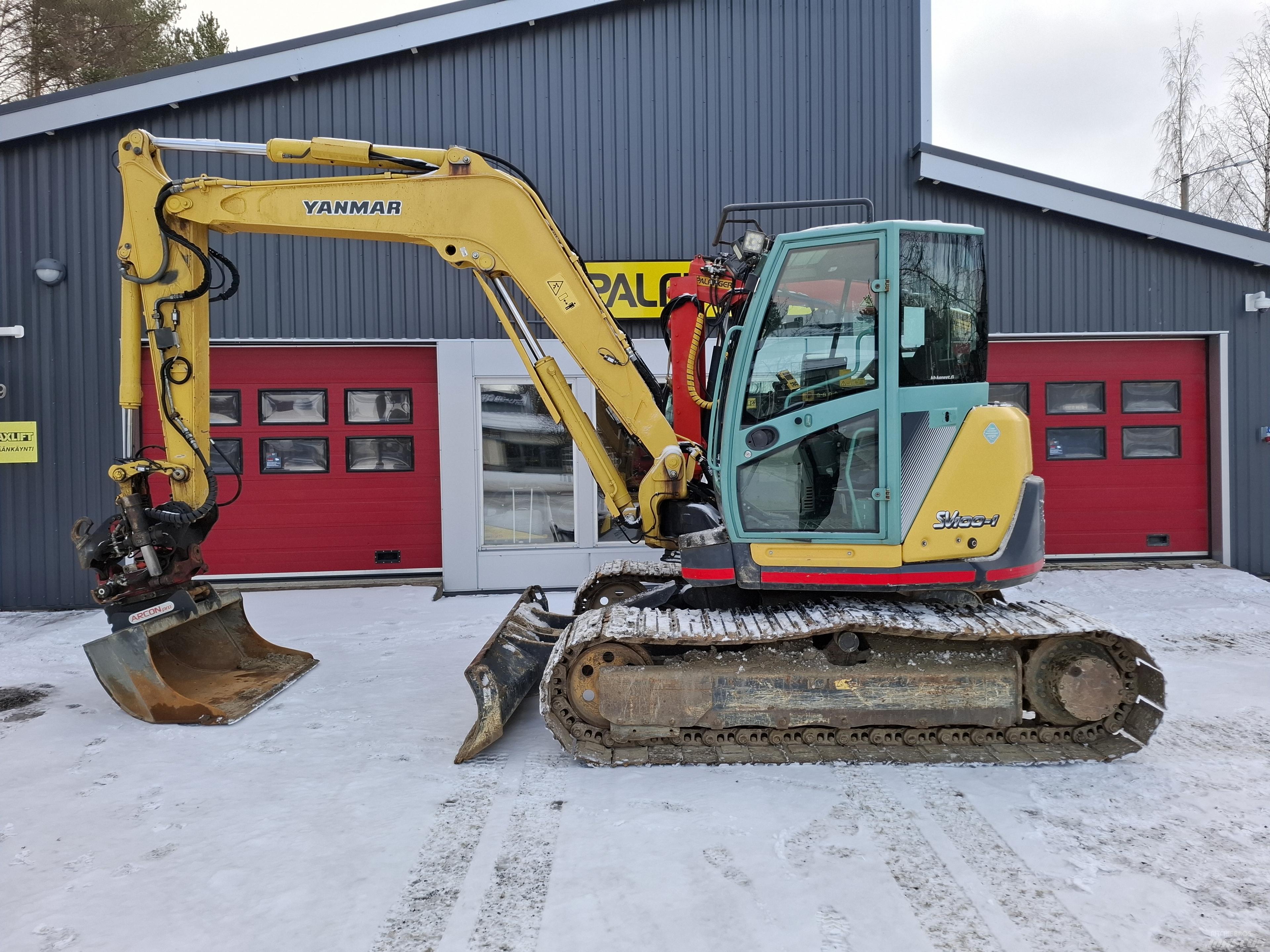 Yanmar SV100-1A Середні екскаватори 7т. - 12т.