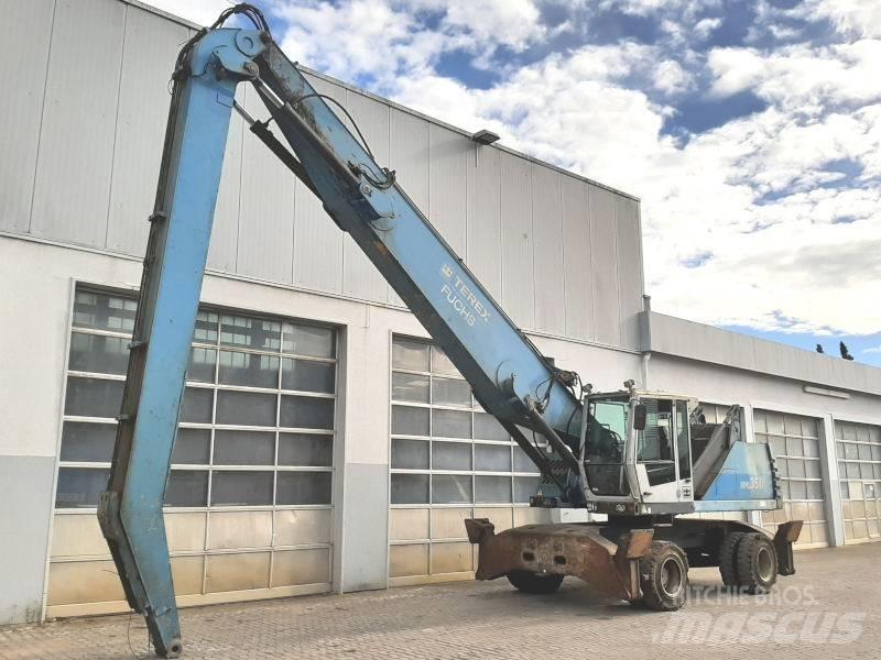 Fuchs MHL 350 D Перевантажувачі металобрухту/промислові навантажувачі