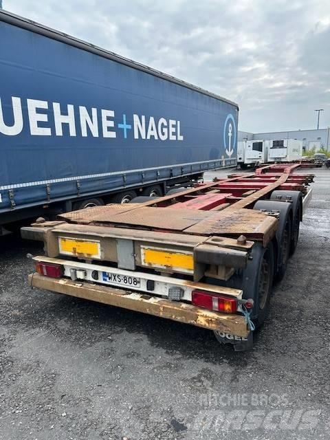 Kögel SW 24 WXS-808 Напівпричепи для перевезення контейнерів