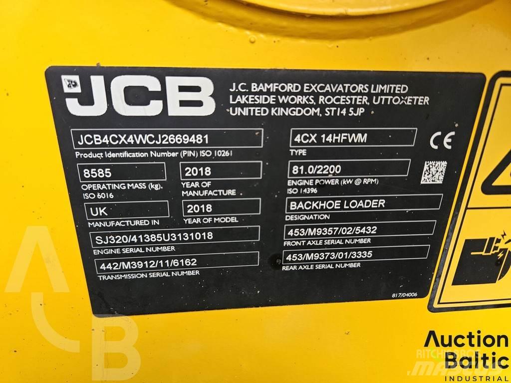 JCB 4 CX Екскаватори-навантажувачі