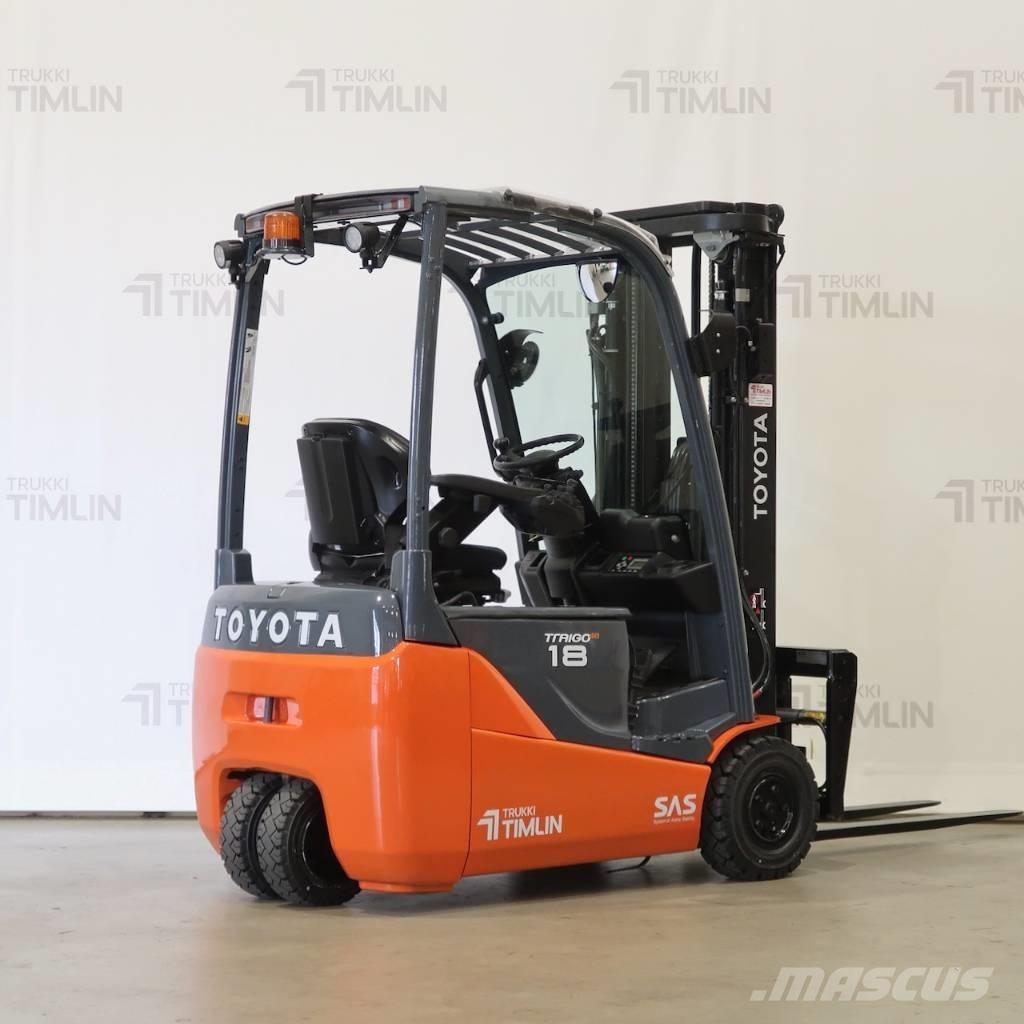 Toyota 8FBEK18T Електронавантажувачі