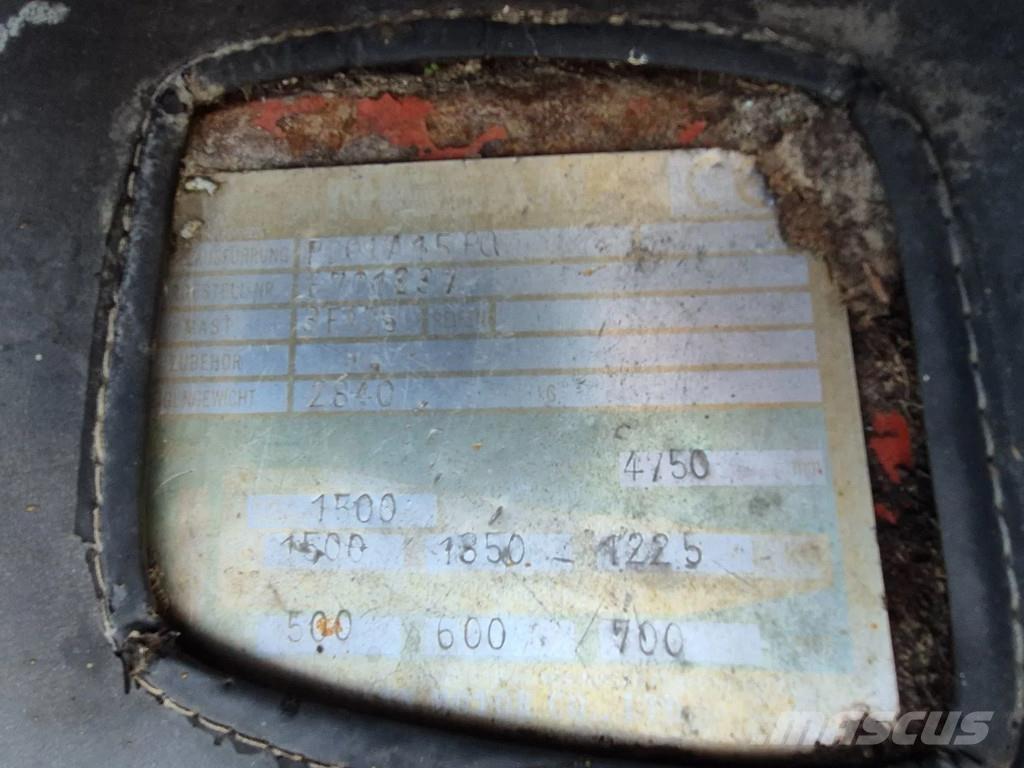 Nissan pd01a15po Газові навантажувачі