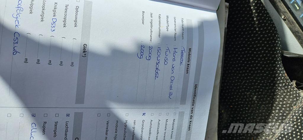 Terex TW150 Колісні екскаватори