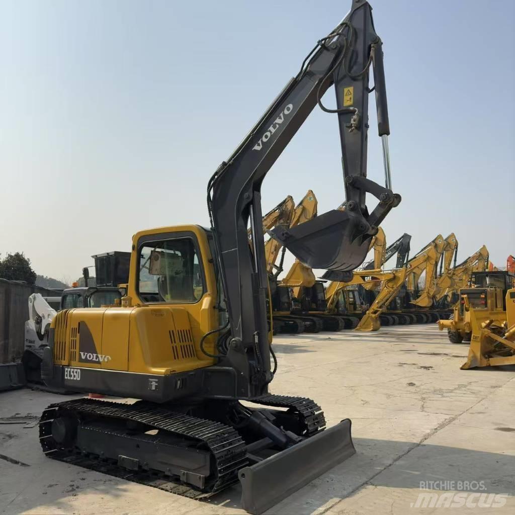 Volvo EC55D Міні-екскаватори < 7т