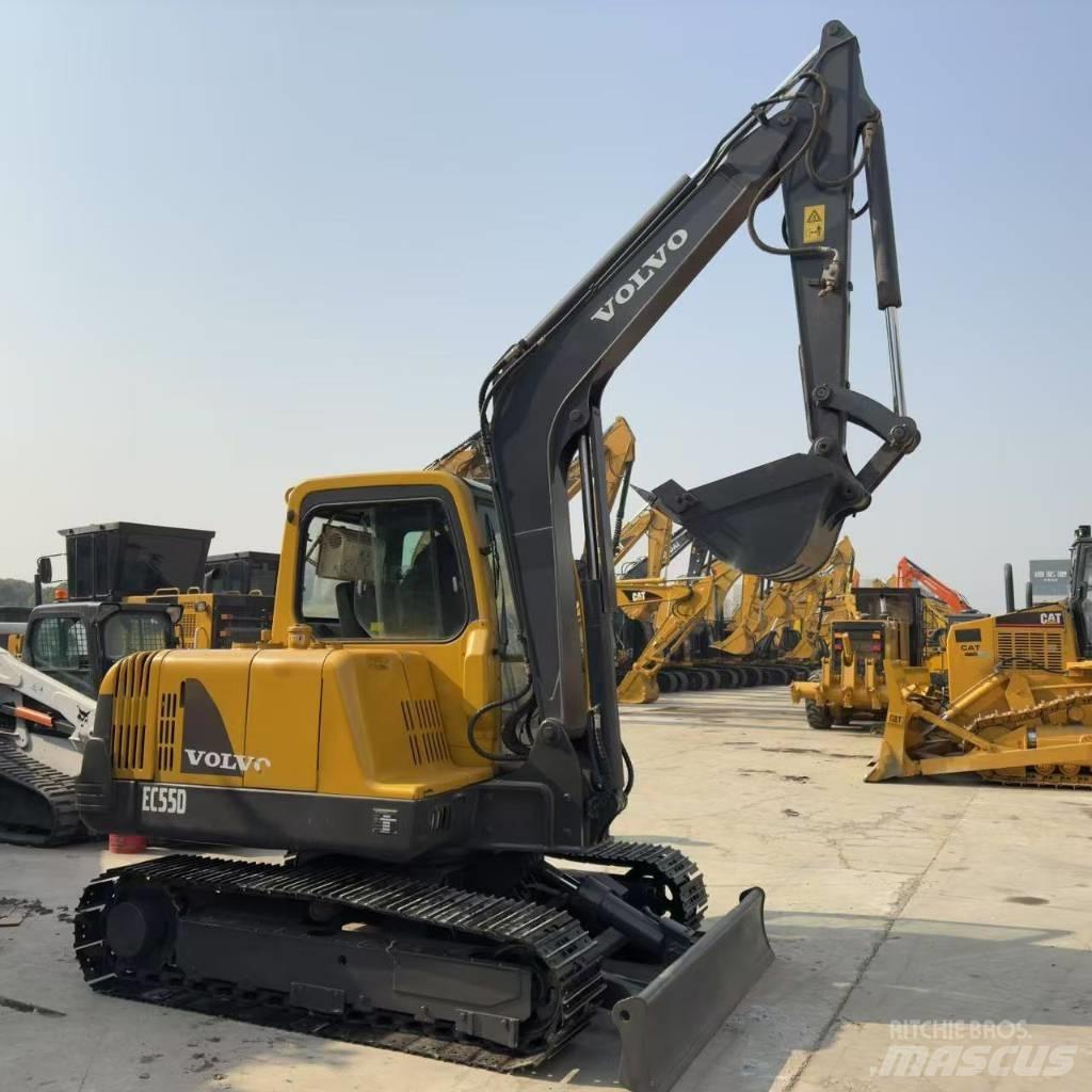 Volvo EC55D Міні-екскаватори < 7т