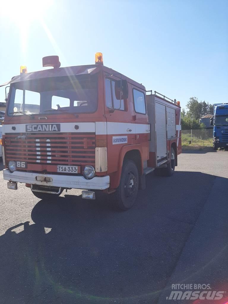 Scania LB86 Пожежні машини та устаткування