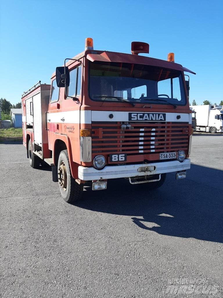 Scania LB86 Пожежні машини та устаткування