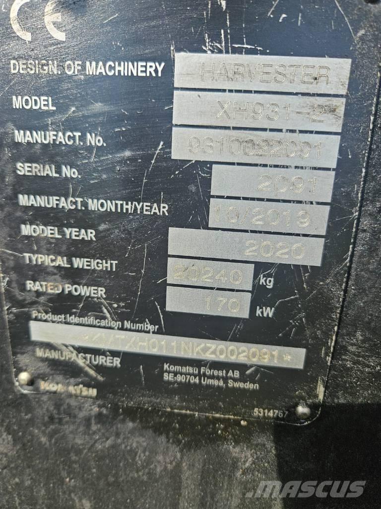 Komatsu C 144 Харвестери