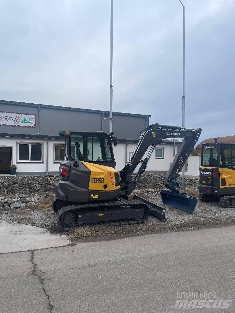 Volvo ECR 58 F Міні-екскаватори < 7т