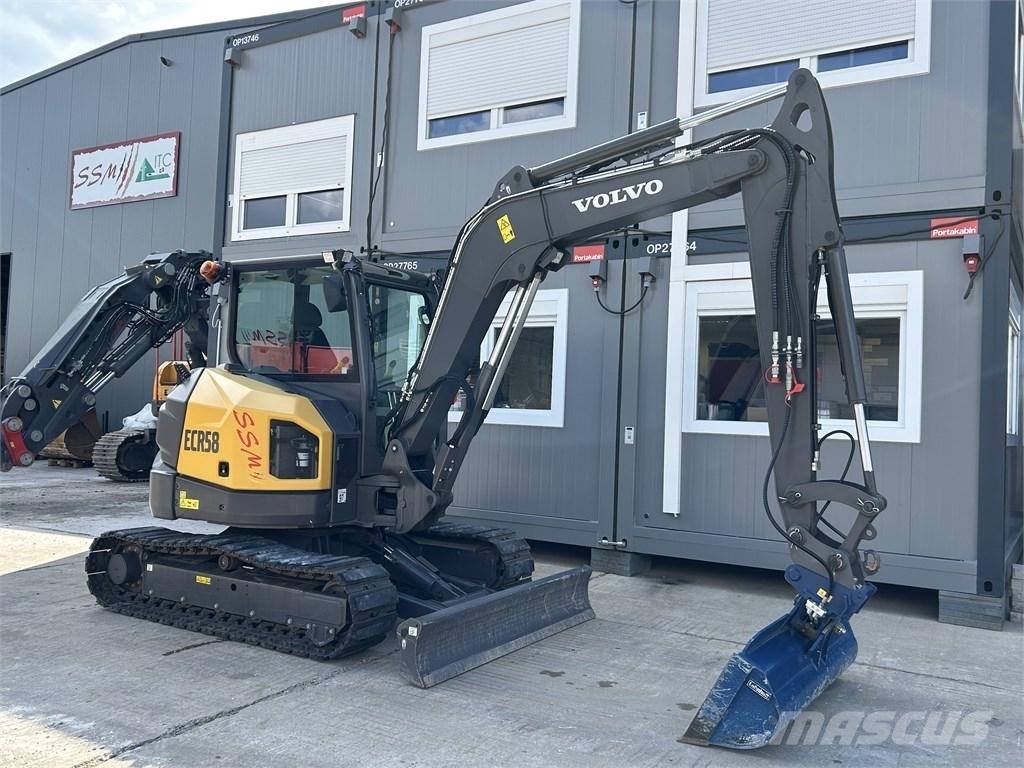 Volvo ECR 58 F Міні-екскаватори < 7т