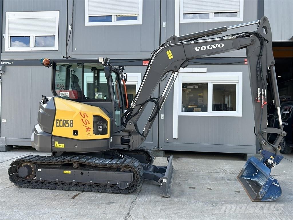 Volvo ECR 58 F Міні-екскаватори < 7т