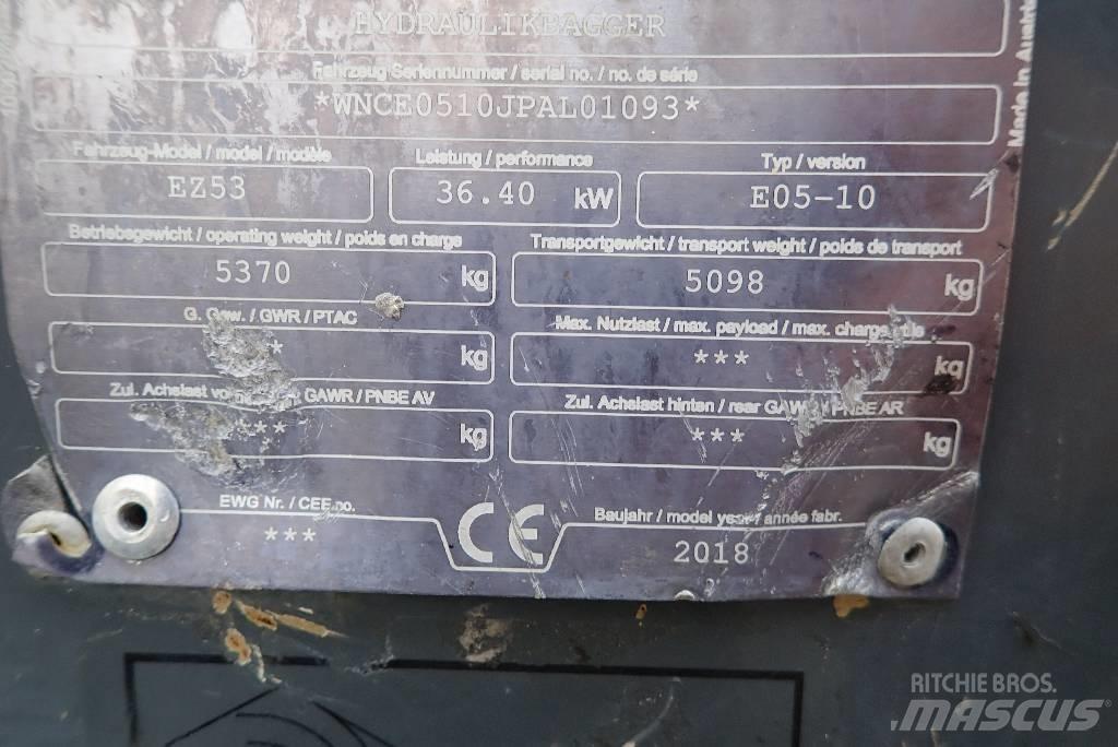 Wacker Neuson EZ 53 Міні-екскаватори < 7т